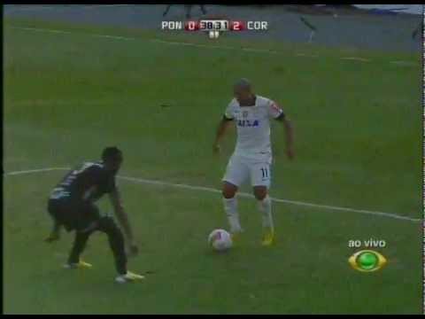 Gol do Emerson Ponte Preta 0x2 Corinthians Campeonato Paulista 28/04/2013