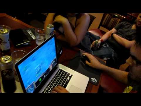 DJWheat vs. Ben (TwitchTV) @ Seattle Barcraft P1/2