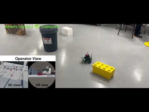 Real-Time Remote Control via VR over Limited Wireless Connectivity