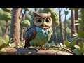 Three Wise Owls Know Sunny And Rainy Weather Song For Kids Nursery Rhymes And Learning Songs