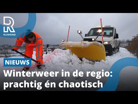 Dit doet de extreme sneeuwval met onze regio | Rijnmond