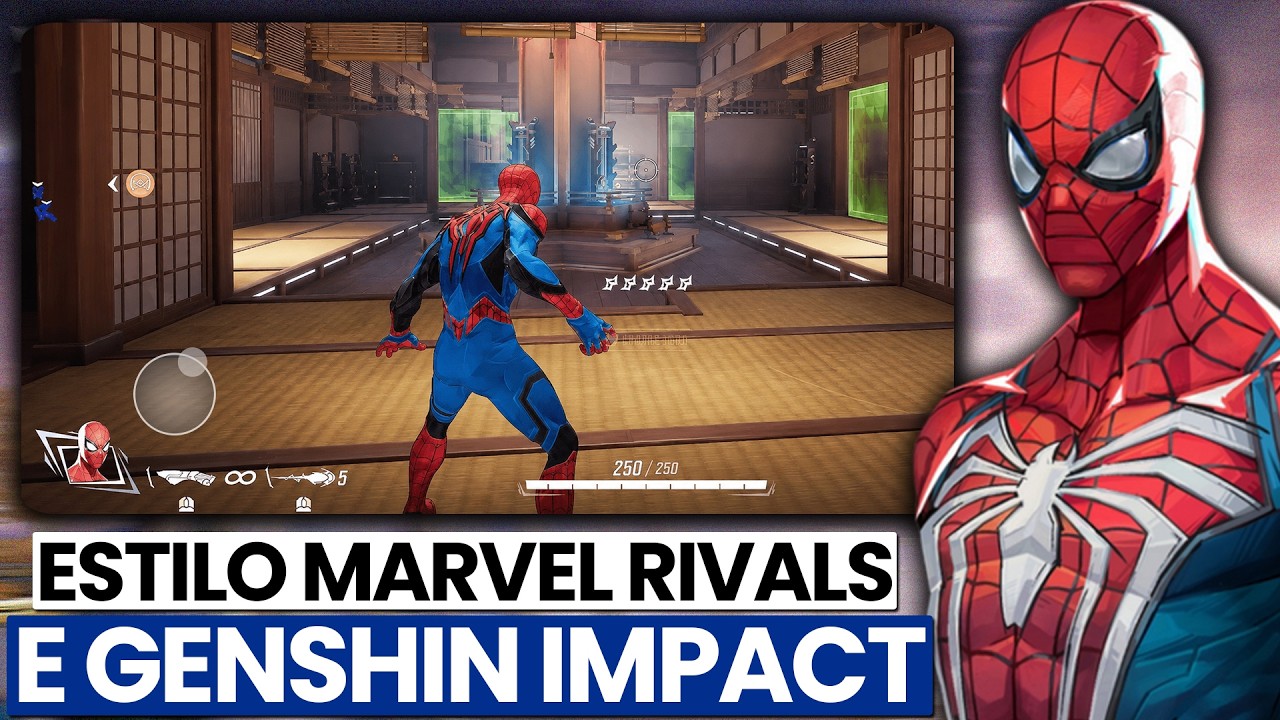 NOVO JOGO estilo MARVEL RIVALS e GENSHIM IMPACT para Mobile e NOVO EMULADOR de PS4