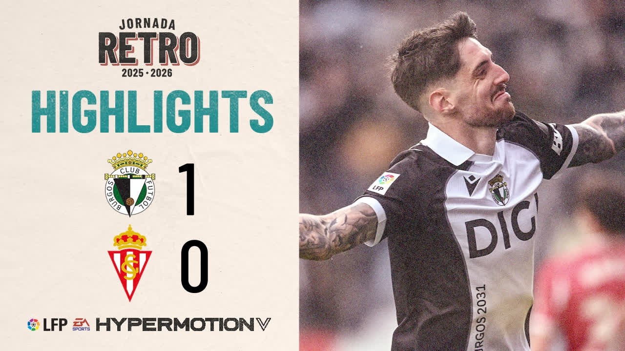 Burgos Club de Fútbol vs Sporting Gijón Highlights