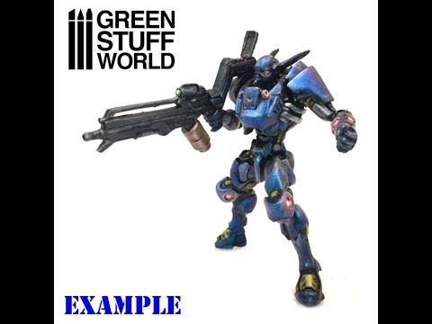 Chameleon Paints 4 - Painting example of a Infinity Tag Squalos Panoceania