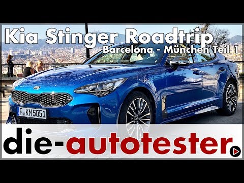 2017 Kia Stinger Road Trip: From Barcelona to Munich with the Stinger (Part 1) | Review | German