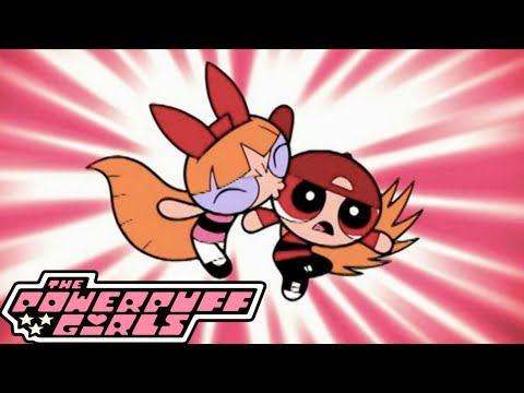 The Powerpuff Girls Kisses The Rowdyruff Boys (The Boys Are Back in Town Clip)