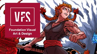 Lara The Dragon Hunter | Foundation Visual Art & Design | Vancouver Film School (VFS)
