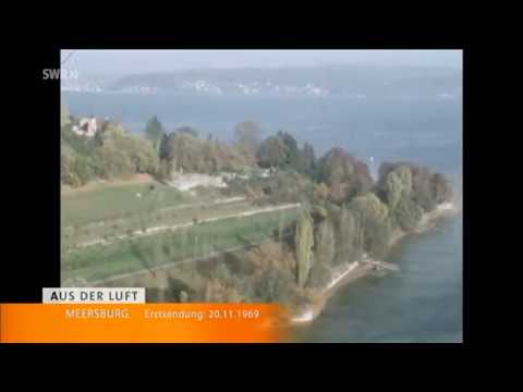 Aus der Luft - Meersburg 1969