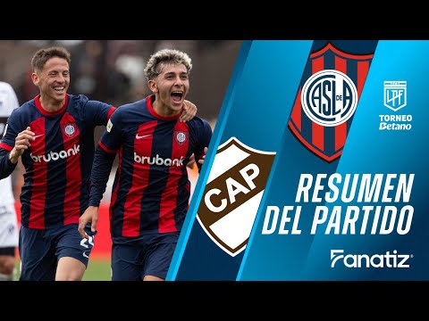 Platense 1 vs. 2 San Lorenzo - Resumen del partido | #TorneoBetano 2024