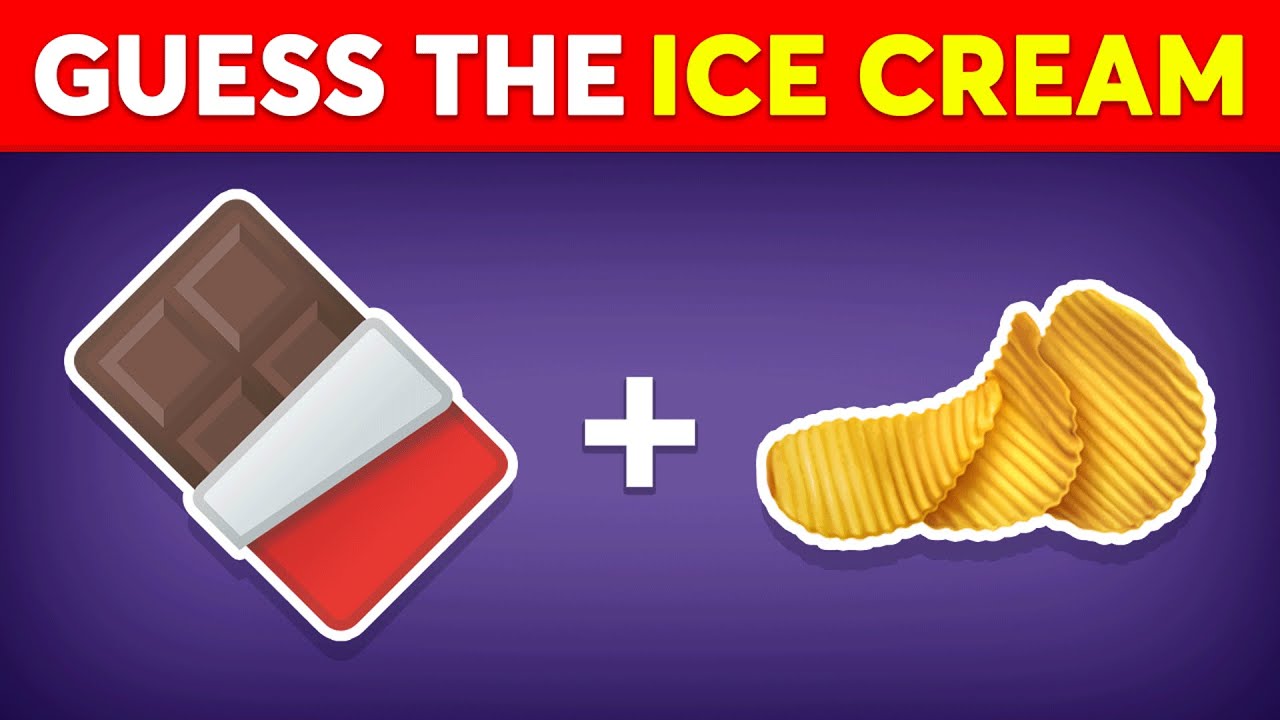 Guess The Ice Cream Flavor by Emoji 🍦 Monkey Quiz