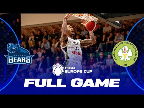 Bakken Bears v Manisa BBSK | Full Basketball Game |  FIBA Europe Cup 2023-24