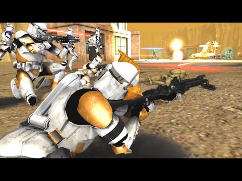 The Ryloth Hostage Crisis! - Men of War: Star Wars Mod Battle Simulator