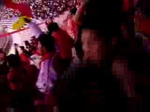 "Diablos Rojos Tacna Quinto Barrio 19/02/08" Barra: Diablos Rojos Tacna &bull; Club: Coronel Bolognesi