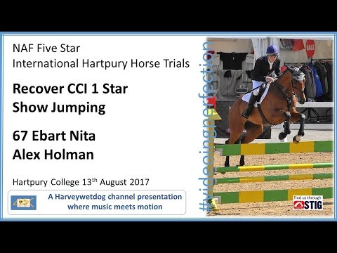 International Hartpury Horse Trials: Alex Holman Show Jumping