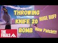 Throwing Knives are SO META Now! | THE FINALS New Update! #thefinals #newupdate