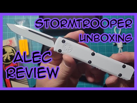Microtech Ultratech Stormtrooper OTF Unboxing