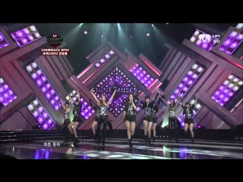 101014 M Countdown 나인뮤지스(9Muses, Nine Muses) - Ladies