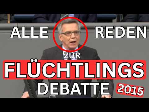 FLÜCHTLINGS-KRISE 2015: Die Debatte, die alles veränderte – ALLE Reden gekürzt als Highlight