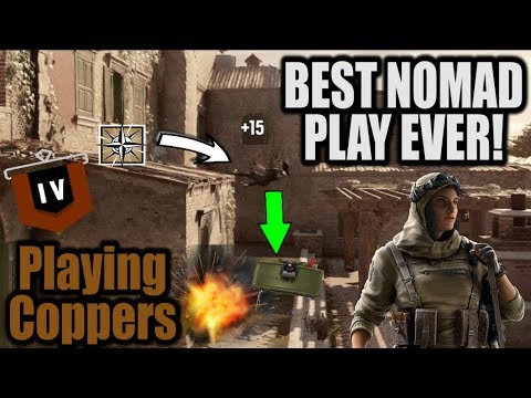 BEST NOMAD PLAY EVER! Road To Copper - Rainbow Six Siege Funny Moments