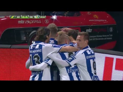 Engvall kvitterar direkt - dunkar upp 1-1 i nättaket efter AIK-slarv - TV4 Sport