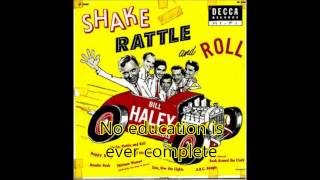 Bill Haley And His Comets - A.B.C. Boogie (Vinyl) (with lyrics)