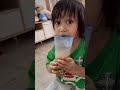 Baby Drinks Milk And Protest Playandlearn Babymilk Babydrink Milking Babyreaction Babytalk