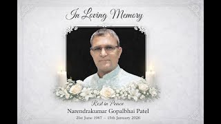Late Narendrakumar Gopalbhai Patel (Jasalpur)