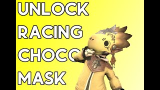 Unlock Racing Chocobo Mask - Strategy Guide [FFXIV]