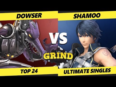 The Grind 115 Top 24 - Dowser (Ridley) Vs. Shamoo (Chrom) Smash Ultimate - SSBU