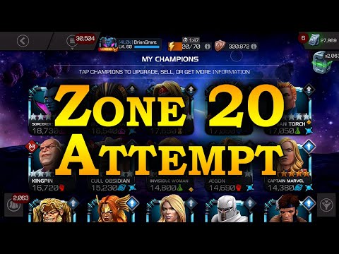 Incursion Zone 20 Attempt with Lagacy | Marvel Contest of Champions