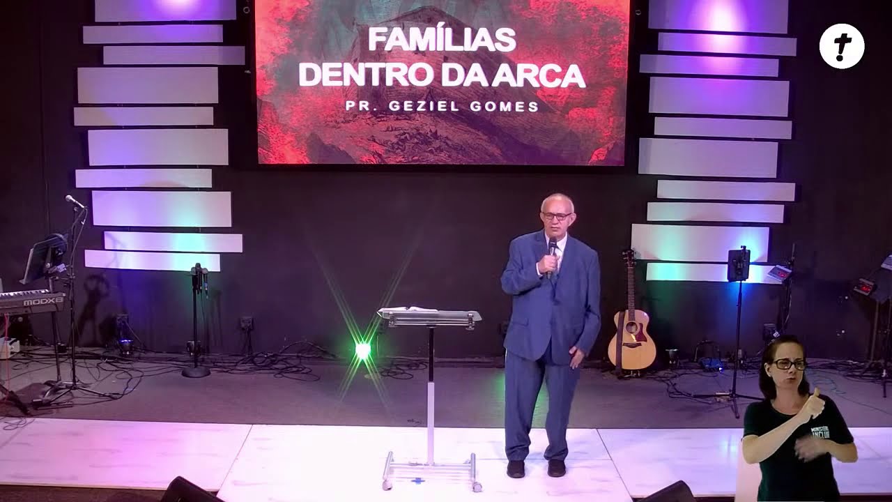 Familias dentro da arca - Pr Geziel Gomes - 14/Fev/2021