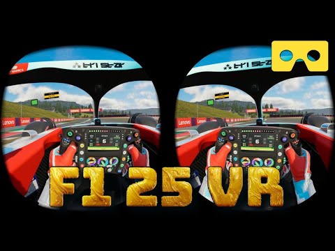 TRY TO SURVIVE ONE LAP… | F1 25 VR 3D