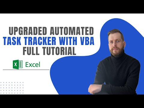 Upgraded Automatic Task Tracker In Excel with VBA Automation