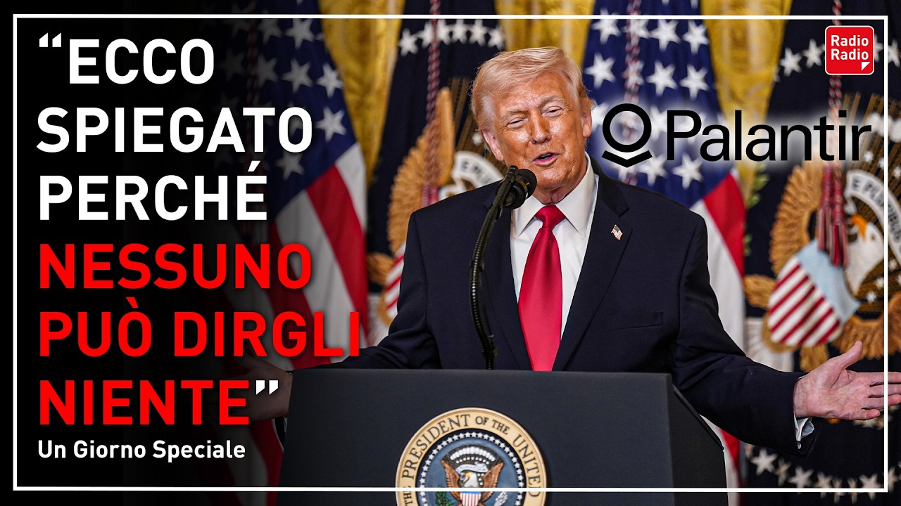 "CAPITO PERCHÉ IN RUSSIA ORA NON C'È INTERNET? PALANTIR È LA SCATOLA NERA DI INTERI STATI"