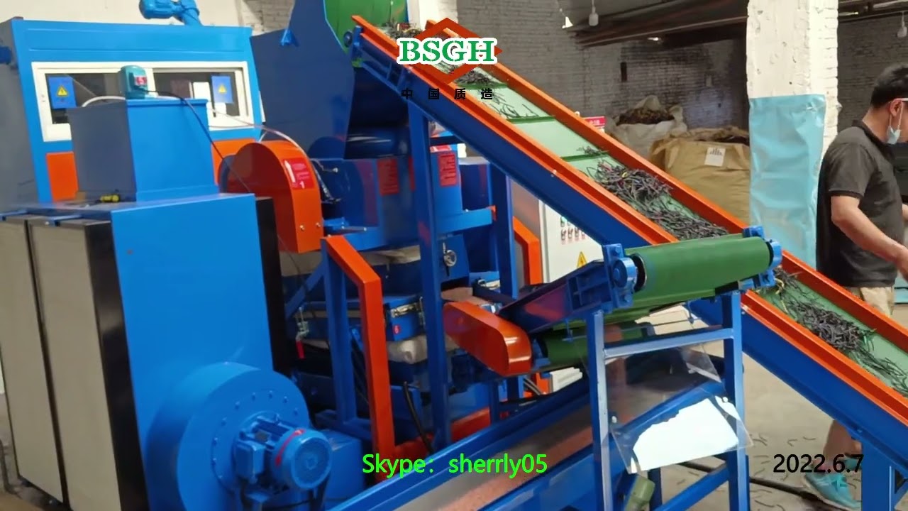 Good Feedback On D Series Wire Granulator Machine Granulate Copper From Wire Copper Scrap Recycle