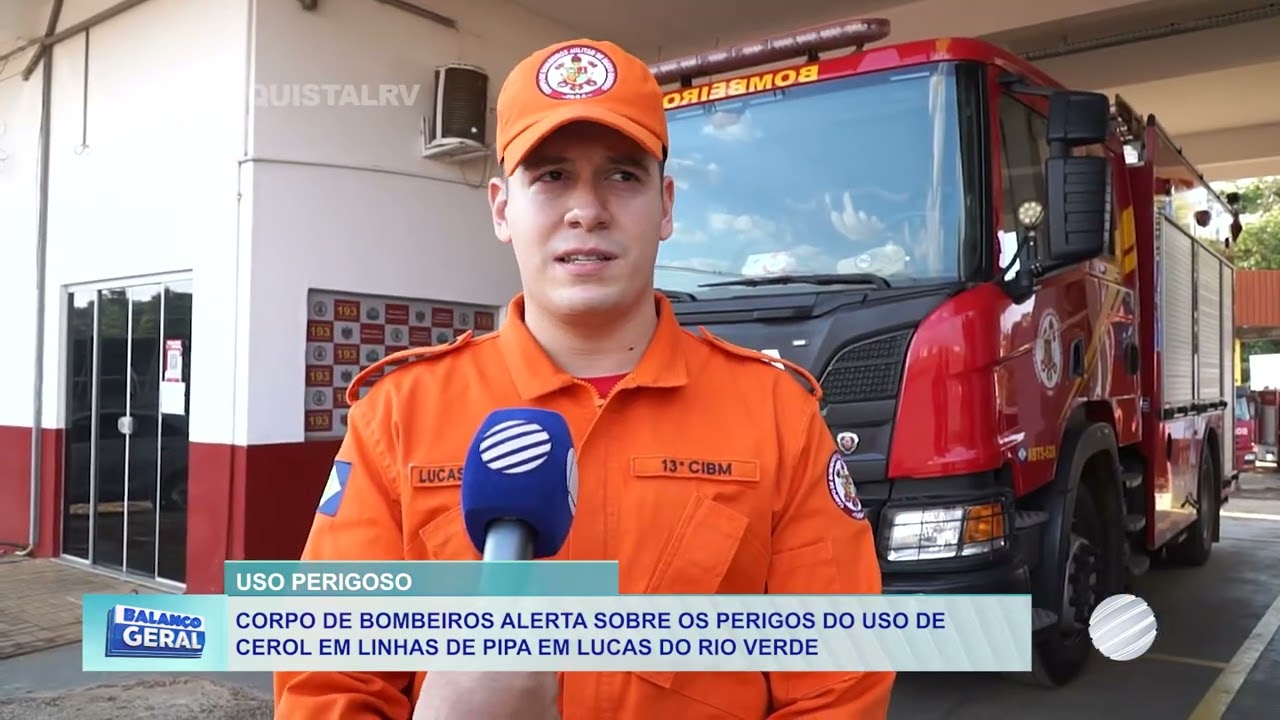 Bombeiros Alertam: Perigos do Cerol em Linhas de Pipa em Lucas do Rio Verde