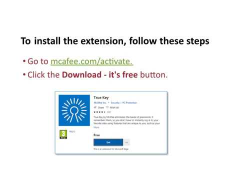 mcafee.com/activate - True key