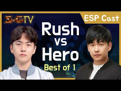 [ESP] Rush vs Hero on Polypoid (TvZ) - Starcraft Remasterizado (StarCastTV Español)