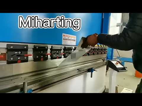 WC67K-40t/2500 Hydraulic CNC press brake bending machine with E21 controller