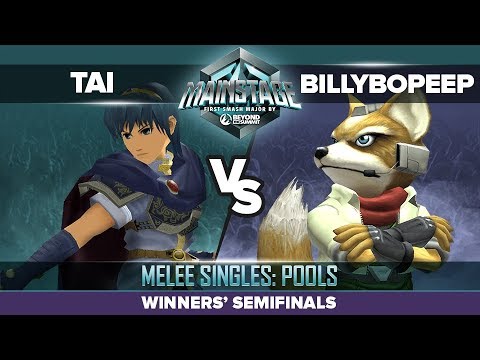 Tai vs billybopeep - Winners' Semifinals: Melee Singles Pools - Mainstage | Marth vs Fox