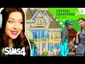 Using the NEW Sims 4 Crystal Creations Stuff Pack to Build a House