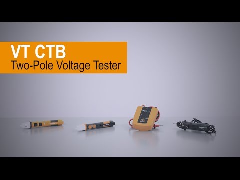 Handling -  Two-pole Voltage Tester VT CTB