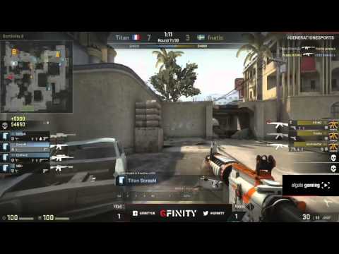 G3: Titan vs Team Fnatic [Map 3] - Semi Final #1 (CS:GO)