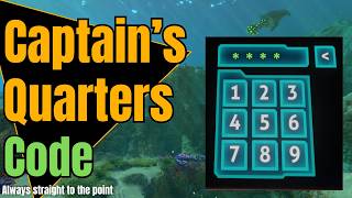 Captain's Quarters Code in Subnautica