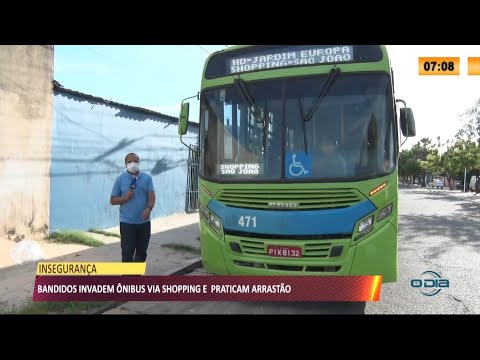 í”nibus é assaltado por bandidos em Teresina 10 06 2021