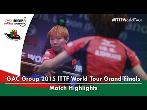 2015 World Tour Grand Finals Highlights: ISHIKAWA Kasumi vs ZHU Yuling (1/4)