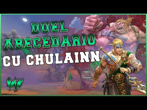 Cu Chulainn, A falta de 1, 2 - Warchi - Smite Duel Abecedario S7.5
