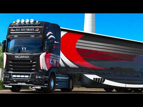 ETS 2 1.25 [open beta] Scania Streamline  Trelleborg - Helsingborg