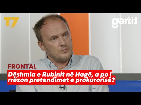 Dëshmia e Rubinit nê Hagë, a po i rrëzon pretendimet e prokurorisë? | FRONTAL | T7