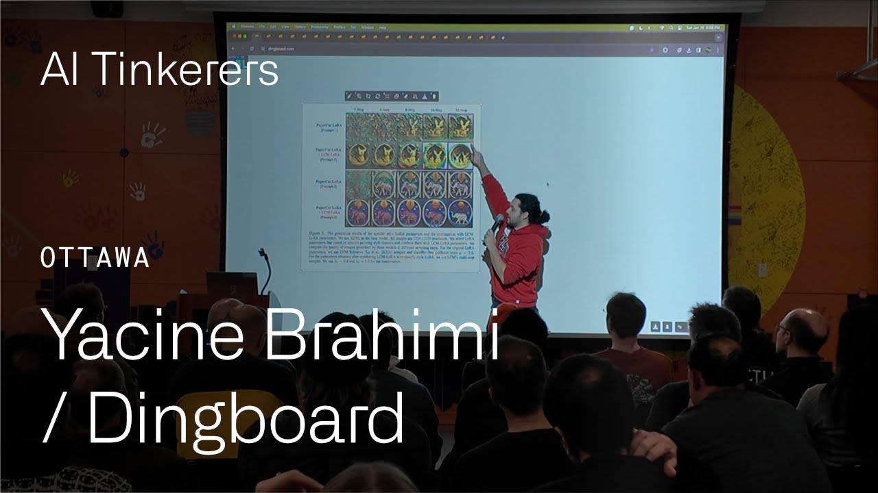 (AI Tinkerers Ottawa) Dingboard, ONNX & Client side inference - Yacine Brahimi (ex-Stripe)